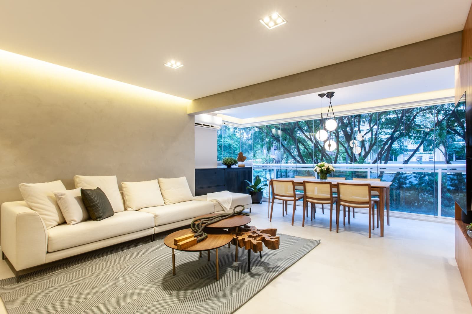 Living — Apartamento S|R (70 m²), Aclimação — ML Arquitetos Associados