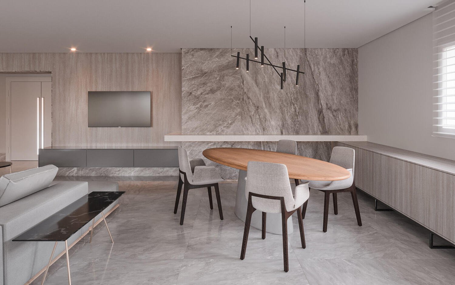 Sala de Jantar — Apartamento A|J, Jardim Europa, São Paulo — ML Arquitetos Associados