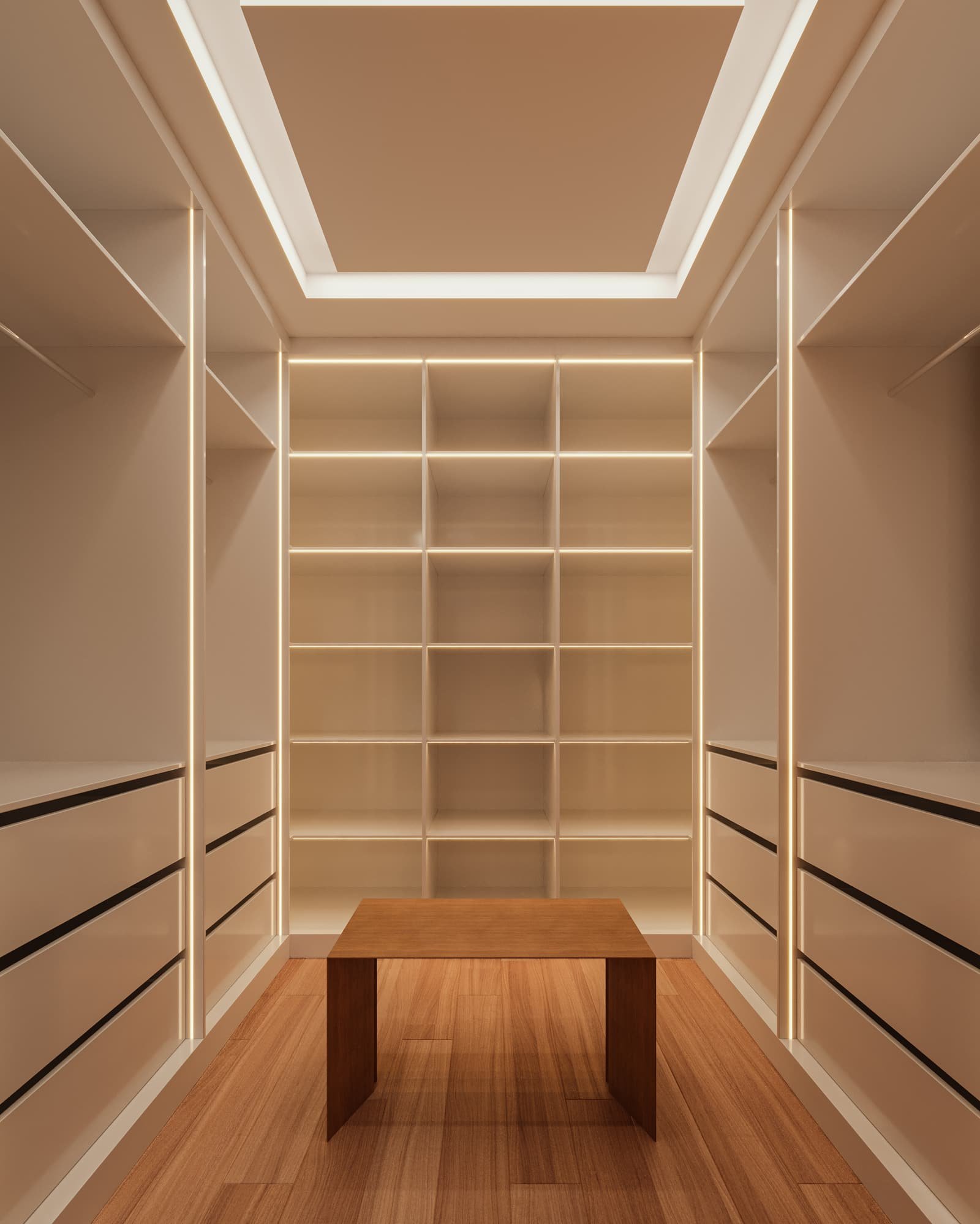 Closet — Apartamento M|F, Brooklin — ML Arquitetos Associados