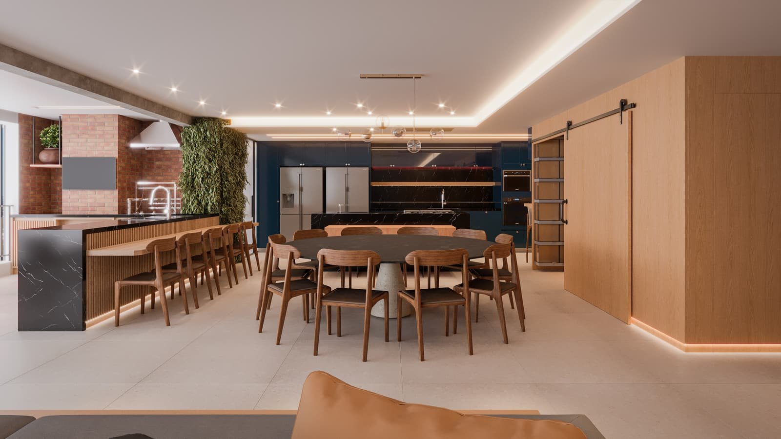 Sala de Jantar — Apartamento M|F, Brooklin — ML Arquitetos Associados